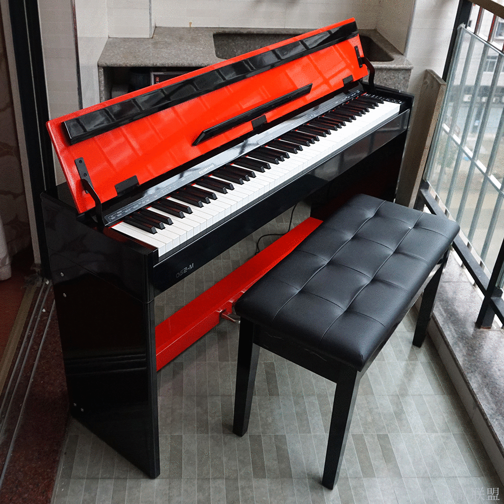 多功能智能数码电子钢琴88键琴键重锤力度配重电钢琴手感专_不打折