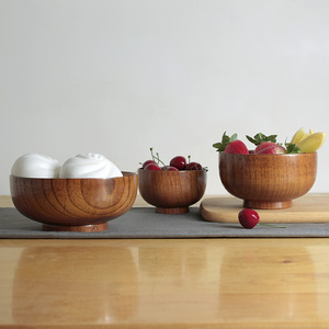 实木酸枣木饭碗