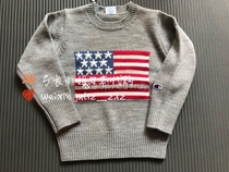 National Champion Japan Childrens Clothing Stars and Stripes Sweater