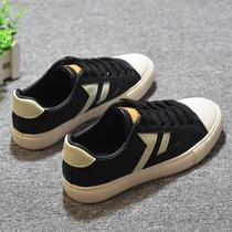 Universal 2022 Spring New Leather Face Sails Shoes Mens Han Prints 100 Hitch Low Bunch Casual Shoes Students Flat flat shoes