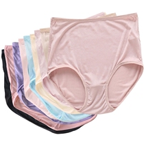 Mulberry silk panties Womens sense of hip silk comfortable briefs High waist large size incognito bottom pants shorts multi-color