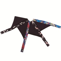 New Japanese style cuisine restaurant sushi restaurant sushi waiter woman headscarf iron plate burning chef headscarf triangle headscarf 4 colors