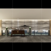 Hanging screen partition porch curtain soft partition fashion living room porch curtain bead curtain (peaks like a gathering)