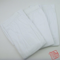 Ligongmin trousers autumn cicada brand cotton thin section white air-conditioned loose single-layer cotton long johns mens underpants pajama pants