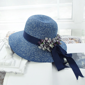 韩版手工编织遮阳帽