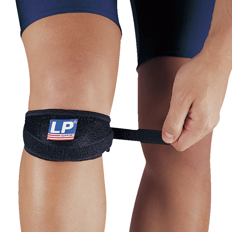 lp569cp护膝髌骨带透气型垫片加压带羽毛球乒乓球网球