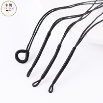 Chinese knot accessories DIY jewelry woven semi-finished necklace pull ring bracelet coil pull ring hanging hanging hanging
