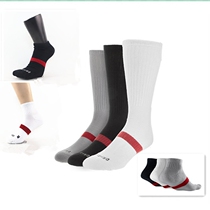 Professional sports towel bottom DRI-FIT mens socks high tube socks elite basketball socks breathable sweat absorption wool ring cotton socks