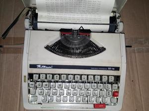 老式金属机械英文飞鱼牌长空牌打印机老打字机