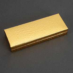 唐太宗正品金色钢笔盒宝珠笔盒美工笔礼品盒子5个包邮