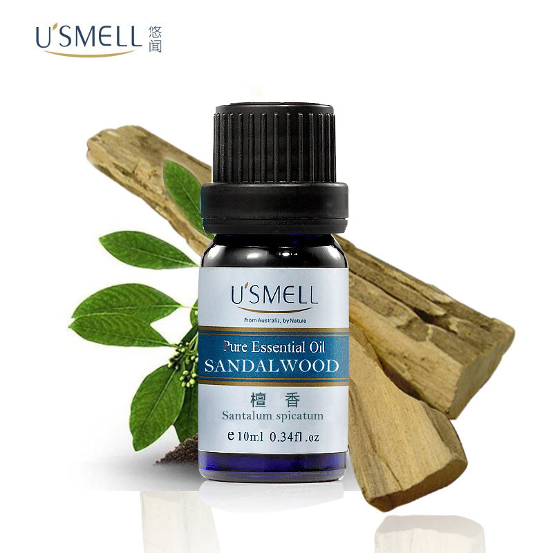 usmell悠闻澳洲檀香精油5ml 补水保湿 紧致肌肤 香薰单方精油正品