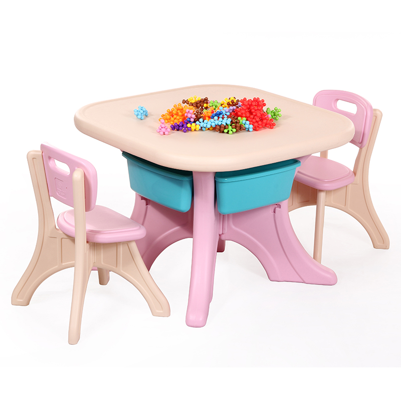 Habbi Tree Baby Desk Study Table And Chairs Suit Table Combined Children Table Plastic Kindergarten Chairs And Chairs-Taobao