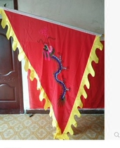 Drama dragon and phoenix flag