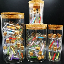 Large wishing bottle draw bottle large wishing bottle set size wishing bottle bottle cork glass bottle