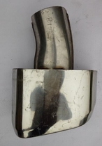 Exhaust pipe modification original car single side single out large diameter square mouth tail throat