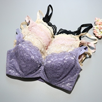 New true silk soft steel ring slim fit large code bra quality mulberry silk glace breathable comfortable and no-scarred bra