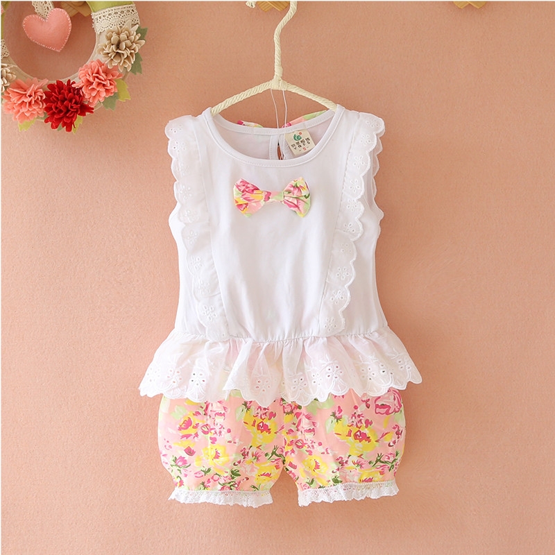 1 year old female baby summer 023 years old girl clothing baby summer clothes short sleeve T 