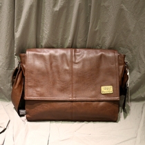 New Korean version of the mens bag Japanese street retro backpack multi-function bag shoulder bag messenger bag tide bag business bag