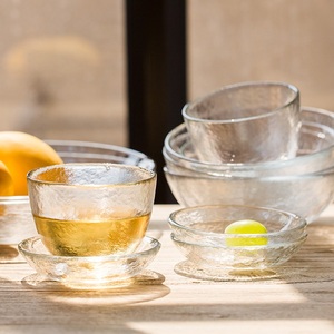 锤目纹日式玻璃餐具