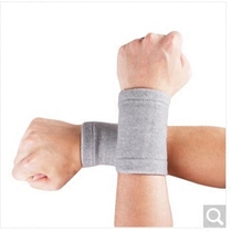 Bamboo Charcoal Four-faced Wrist Breathable Sports Basketball Badminton Wrist Wrists Summer Warm Ultra-thin Men and Womens Wrists