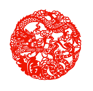 【特价】和谐12生肖福龙蛇/窗花装饰春节玻璃贴纸喜庆