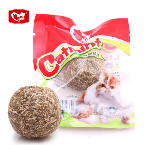 心然 猫咪橄榄球薄荷球 猫咪吐毛球除口臭 猫草