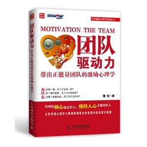 企业管理书籍 心理学 正版 团队驱动力:带出正能