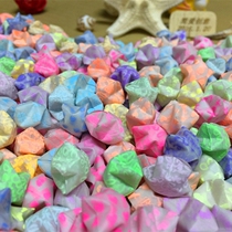 Luminous lucky star origami diy hand folded star paper creative wishing bottle folded five-pointed star love picture