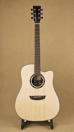 正品伊莱雅alaya 6255s 单板41寸民谣木吉他 包邮送琴箱