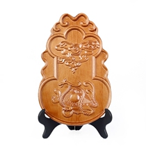 Seven star Hall defuse toilet toilet feng Shui ornaments Seven Star Xuanwu Town peach wood Feng Shui pendant