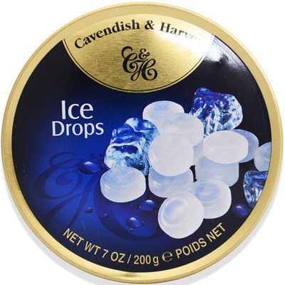 德国进口嘉云糖cavendish harvey冰凉薄荷糖200g/盒办公休闲零食_不