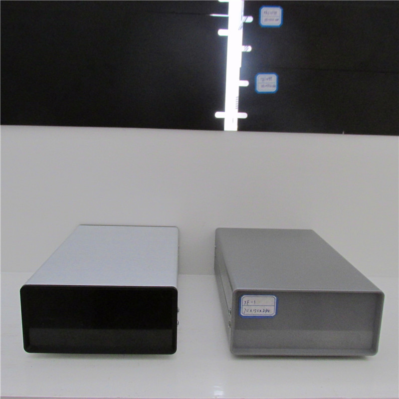 Electronic meter housing, plastic panel, aluminum chassis, aluminum box XF-3 type 110*150*240