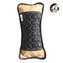 Bianmei Kang Sibin black bianstone cervical pillow hot compress bianstone belt far infrared magnetic therapy bianstone cushion heating