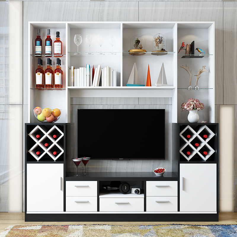 东彩简约现代电视酒柜