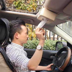 car tissue box hanging type hanging sun visor hanging sunroof car tissue box car interior leather car paper box