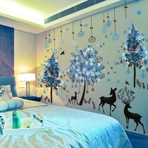3D stereoscopic wall stickers Bedroom wall creative stickers Decorative small patterns Room wall personality wall paper self-adhesive
