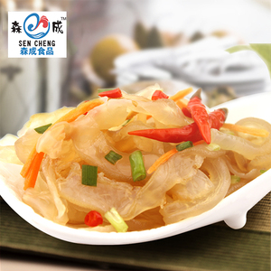 深海捕捞野生海蜇即食海蜇丝 香辣 150*6优惠