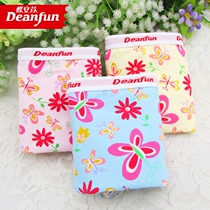 2 butterfly anfene underpants female pure cotton with low waist sweet and fresh and cute printed breathable small flat corner cotton underpants