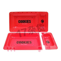Cookie hand-rolled cigarette plastic tray