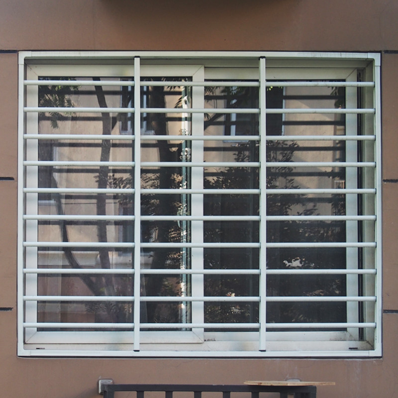 绿娃彩钢防盗窗绿娃挑窗