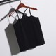 Plus size ຂອງແມ່ຍິງຄໍຮອບແຂນສັ້ນຂອງແມ່ຍິງສອງສິ້ນ pullover ບາງເທິງ summer ວ່າງແບບເກົາຫຼີ suspender gauze blouse trendy