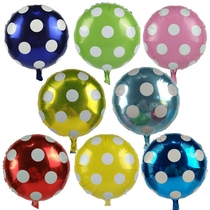 18 inch aluminum balloon big wave dot aluminum foil balloon birthday party supplies wedding wedding birthday decoration decoration