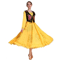 New Xinjiang Uyghur dance performance costume minority stage performance adult dress three-piece set