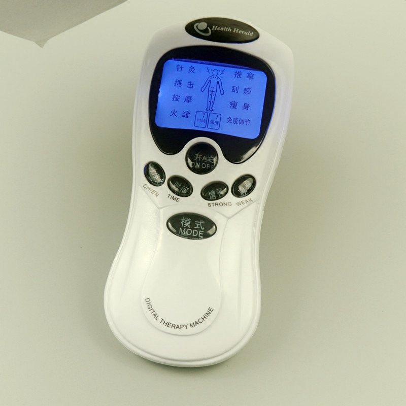 rechargeable acupuncture digital meridian physiotherapy electrotherapy massage instrument multifunctional household cervical and lumbar electronic pulse