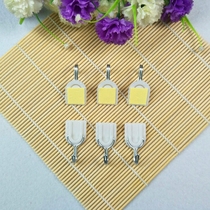 Small strong adhesive hook white plastic hook strong hook single bulk