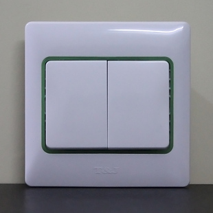 二位点动触点触发自动复位回弹面板 86型常开常闭型自动复位开关