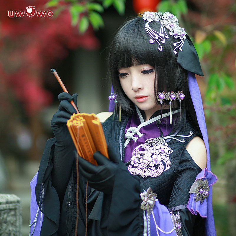现货【uwowo】剑侠情缘3剑三剑网三万花萝莉定国套cos花萝cosplay