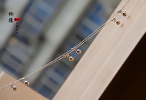 Ingenuity exquisite small fragrant wind sterling silver sexy body chain belly button chain Silver Bell crisp sound waist chain girl gift