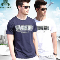 TOM TAILOR 2016新款男士logo图案T恤 纯棉休