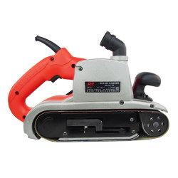 Sufa 4-inch sand belt machine portable sander tank surface grinder small polishing machine woodworking household sand